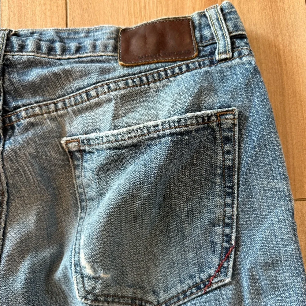 Banana Republic Classic Men's Relaxed Fit Rustic Jeans Rustic Straight Slim